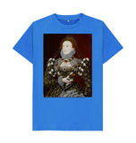 Bright Blue Queen Elizabeth I NPG 190 Unisex T-Shirt