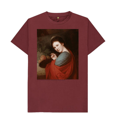 Red Wine Mary Moser Unisex Crew Neck T-shirt