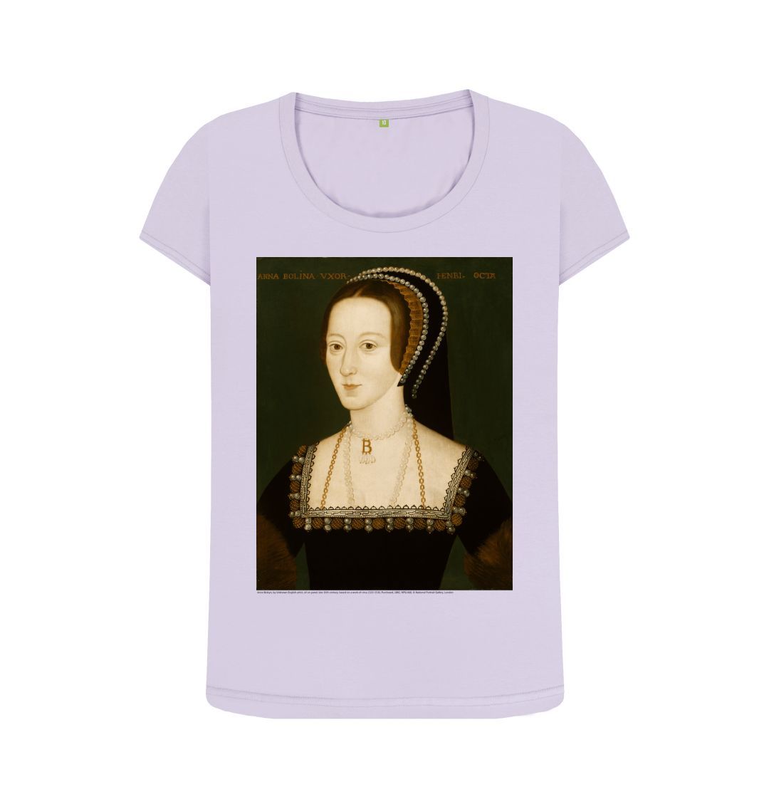Violet anne boleyn women's scoop neck t shirt