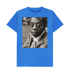 Bright Blue James Baldwin Unisex t-shirt