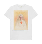 White Edith Cavell Unisex Crew Neck T-shirt