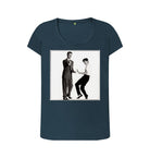 Denim Blue Wham! Women's Scoop Neck T-shirt