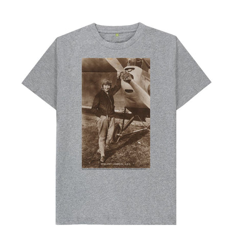 Athletic Grey Amy Johnson Unisex T-Shirt