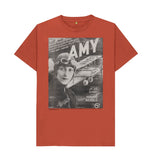 Rust Amy Johnson sheet music cover Unisex T-Shirt
