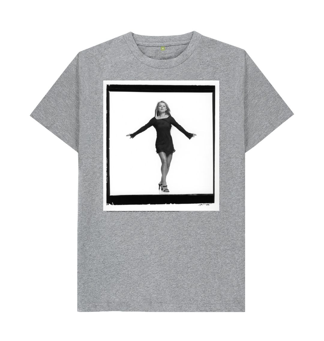 Athletic grey geri halliwell unisex crew neck t shirt