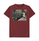 Red Wine Emmeline Pankhurst addressing a crowd in Trafalgar Square Unisex t-shirt