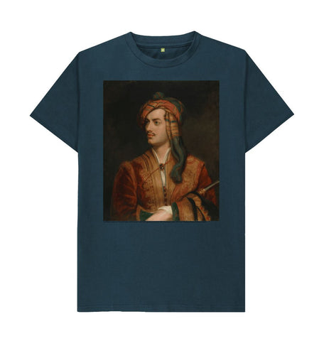 Denim Blue Lord Byron, 1835 Unisex T-shirt