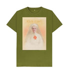 Moss Green Edith Cavell Unisex Crew Neck T-shirt