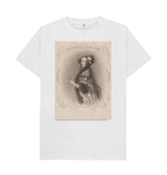 White Ada Lovelace Unisex Crew Neck T-shirt