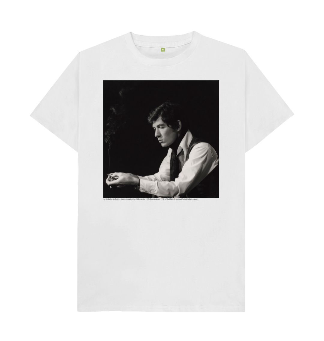 White sir ian mckellan unisex t shirt