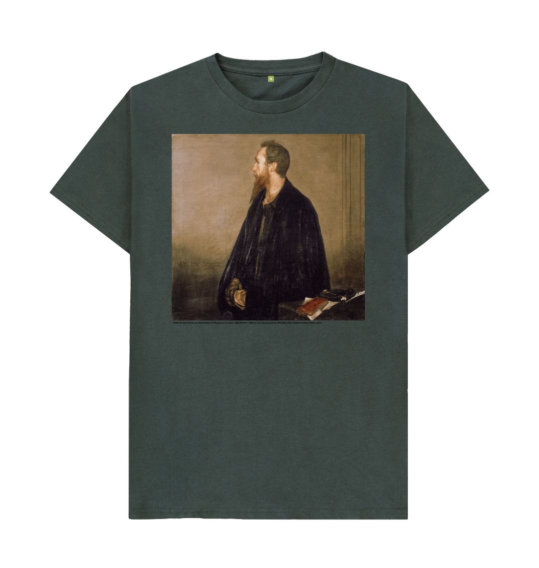 Dark grey charles de sousy ricketts unisex t shirt