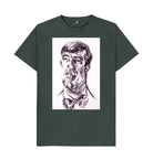 Dark Grey Stephen Fry Unisex t-shirt