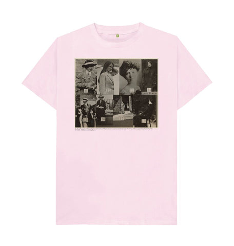 Pink 'Surveillance Photograph of Militant Suffragettes' NPG x132847 unisex t-shirt
