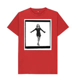 Red Geri Halliwell Unisex Crew Neck T-shirt
