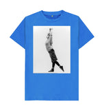 Bright Blue Madonna Unisex T-shirt