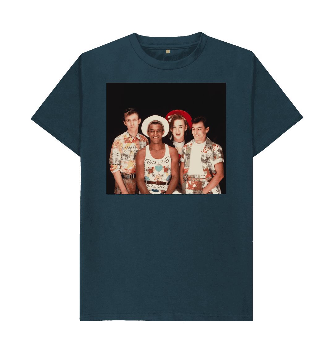 Denim blue culture club unisex t shirt