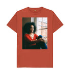 Rust Bernardine Evaristo Unisex t-shirt