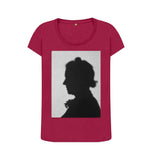 Cherry Dame Caroline Harriet Hasslett Women's Scoop Neck T-shirt