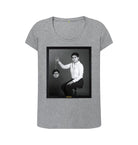 Athletic Grey Shami Chakrabarti Women's Scoop Neck T-shirt