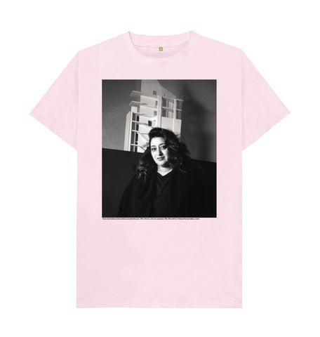 Pink Zaha Hadid, 1991 unisex t-shirt