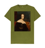 Moss Green Mary Shelley Unisex t-shirt