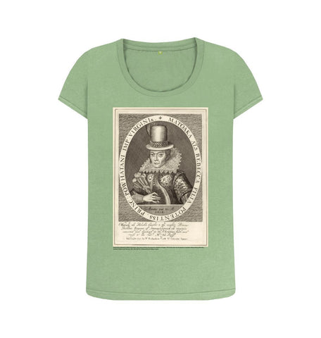 Sage Pocahontas Women's Scoop Neck T-shirt