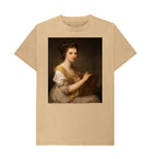 Sand Angelica Kauffmann Unisex Crew Neck T-shirt