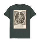 Dark Grey Pocahontas Unisex Crew Neck T-shirt