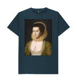 Denim Blue Anne, Countess of Pembroke Unisex Crew Neck T-shirt