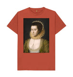 Rust Anne, Countess of Pembroke Unisex Crew Neck T-shirt