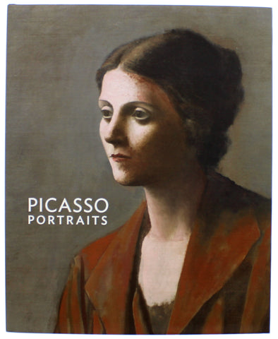 Catalogue à couverture rigide des portraits de Picasso