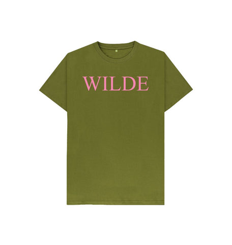 Moss Green Kids WILDE t-shirt