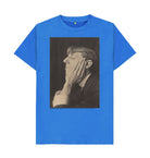 Bright Blue Aubrey Beardsley Unisex T-Shirt