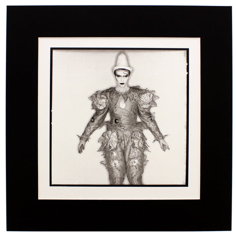 Scary Monsters, 1980 Brian Duffy Archive Mounted Print in Black Wood Frame