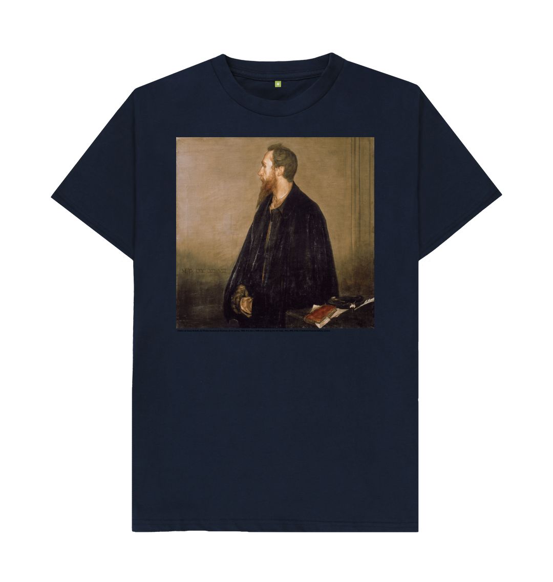 Navy blue charles de sousy ricketts unisex t shirt