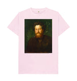 Pink William Morris Unisex T-Shirt