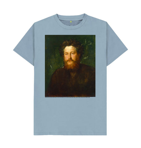 Stone Blue William Morris Unisex T-Shirt