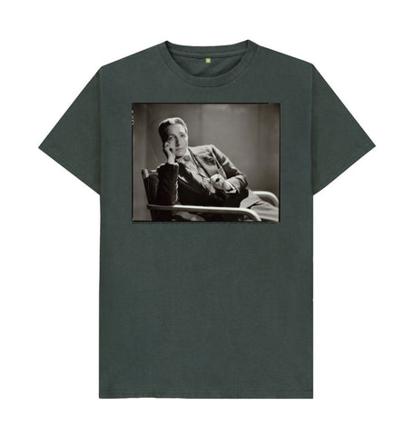 Dark Grey Radclyffe Hall by Howard Coster Unisex T-Shirt