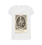 White Pocahontas Women's Scoop Neck T-shirt