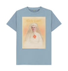 Stone Blue Edith Cavell Unisex Crew Neck T-shirt