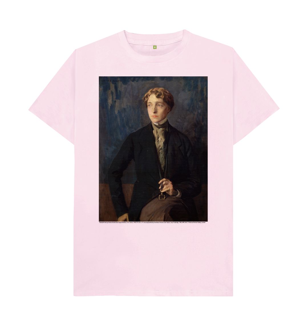 Pink radclyffe hall unisex t shirt