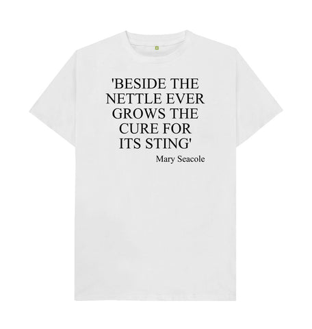 White Mary Seacole quote t-shirt