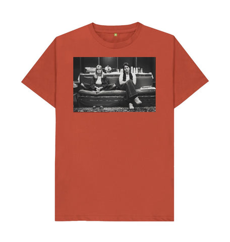 Rust Linda McCartney and Paul McCartney Unisex T-shirt