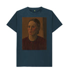 Denim Blue Helen Brook Unisex Crew Neck T-shirt