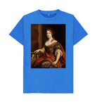 Bright Blue Mary Beale Unisex Crew Neck T-shirt