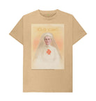 Sand Edith Cavell Unisex Crew Neck T-shirt