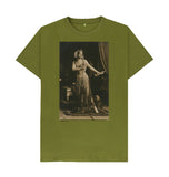 Moss Green Maud Allan Unisex t-shirt