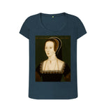 Denim Blue Anne Boleyn Women's Scoop Neck T-Shirt