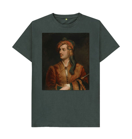 Dark Grey Lord Byron, 1835 Unisex T-shirt