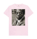 Pink James Baldwin Unisex t-shirt